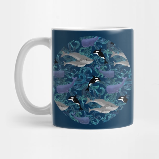 Beautiful Ocean Giants - teal by micklyn